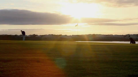 QDL Golfe Sunset A Stock-Footage 34817057