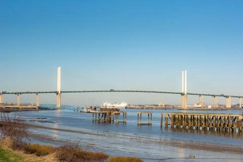 QE2 Bridge Stock Photos