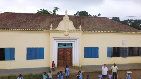 Qelluz community school Stock Footage 87190983