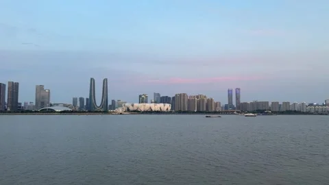Qiantang River Stock-Footage 313347970