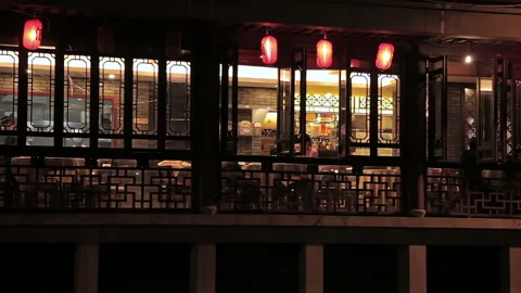 Qibao Ancient City Stock Footage 99019702