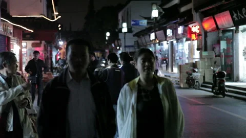 Qibao Ancient City Stock Footage 99019998