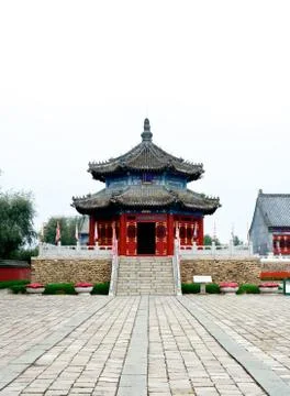Qing dynasty temple Stock Photos