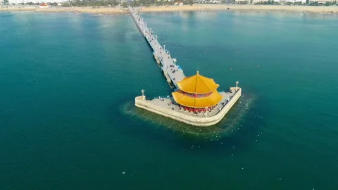 Qingdao Seaside Multi-Scene Collection Stock Footage 329196985