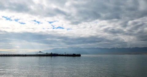 Qinghai lake 스톡 동영상 295780083