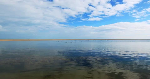 Qinghai lake 스톡 동영상 295828336