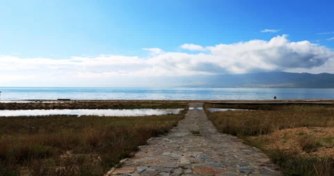 Qinghai lake Vídeos de archivo 295830600