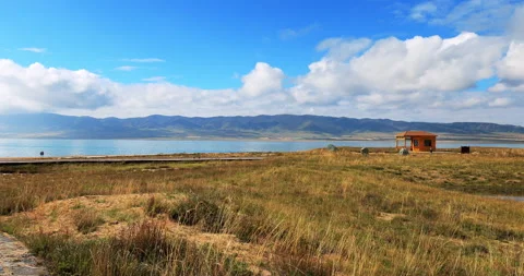 Qinghai lake Vídeos de archivo 295830751