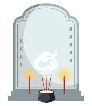 Qingming chinese celebration Stock Illustration