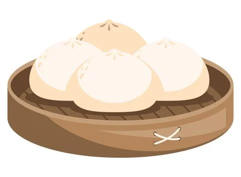 Qingming chinese dumplings Stock Illustration