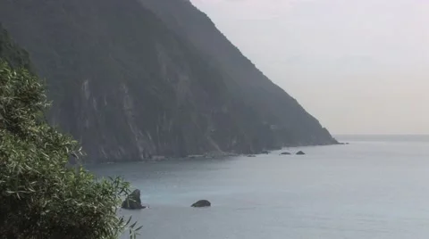 Qingshui Cliff Stock Footage 42005503