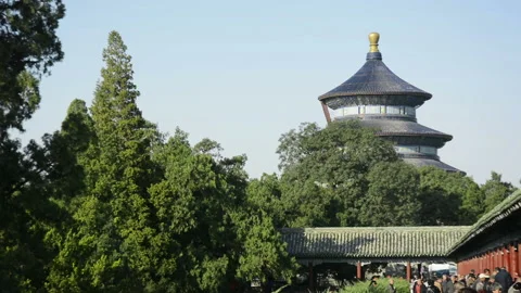 The Qinian Hall Stockbeeldmateriaal 85702799