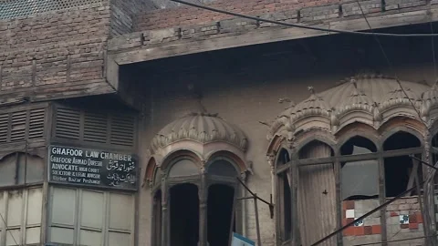 Qissa Khwani Bazaar peshawar Stock Footage 250576653