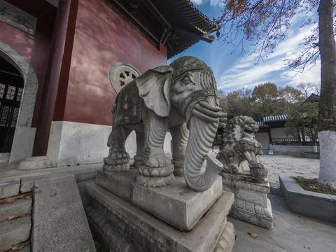 Qixia Temple Stock Photos