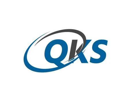 QKS creative logo design vector illustration Stock Illustration