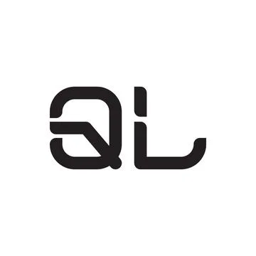 Ql initial letter vector logo icon Illustrazione stock