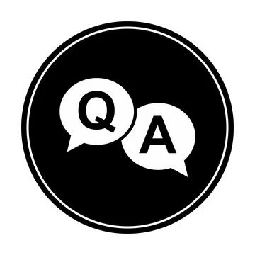 Qnas social media highlight icon Stock Illustration