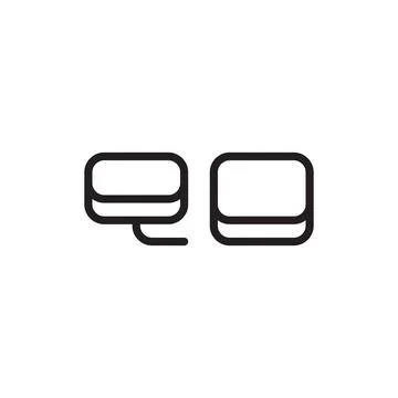Qo initial letter vector logo icon 스톡 일러스트