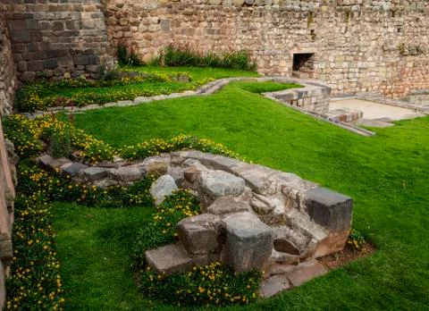 Qoricancha in Cusco, Peru Stock Photos