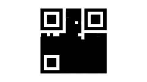 QR Code Apple Stock-Footage 8764457