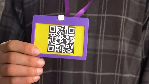 QR Code Badges Stock Footage 103074917