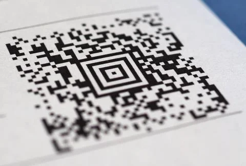 QR code barcode QR code barcode (meaning Quick Response Code) Copyright: x... Stock-Fotos