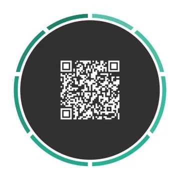 Qr code computer symbol Stock-Illustration