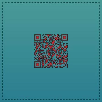 Qr code computer symbol Stock-Illustration