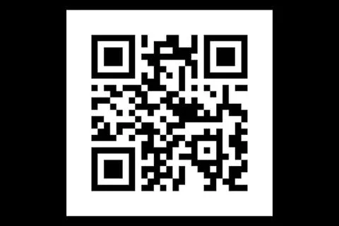 QR code With encoded text - quarantine, pass, covid-19 Stock-Illustration