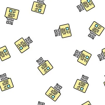 Qr code for find product color icon vector isolated illustration Stock Illustration