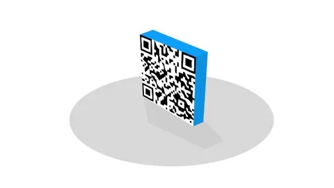 QR Code Stock Footage 195943671