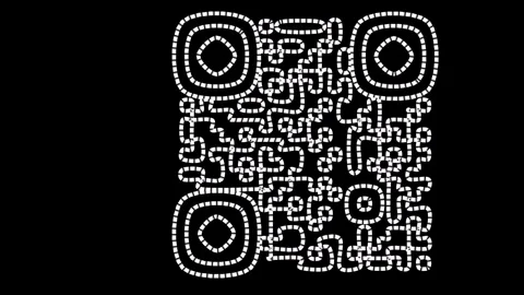 Qr code. Stock Footage 313827045