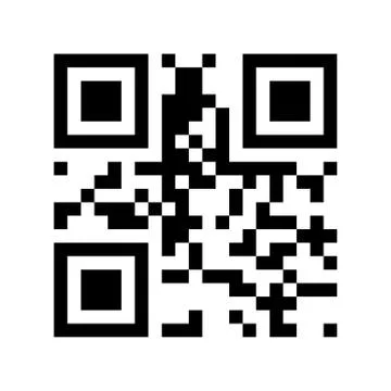 QR code Happy New Year. EPS 10 vector Stock Illustration