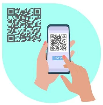 QR code icon 스톡 일러스트