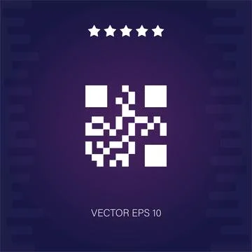 Qr-code  icon Stock Illustration