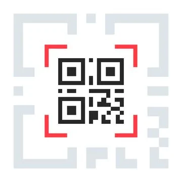 QR code icon Stock Illustration
