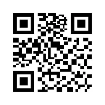 QR Code icon isolated on white background. Vector illustration. Stock Illustration