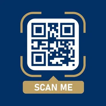 Qr code icon. Scanning Identification System. Scan Me. Name scan. Vector Stock Illustration