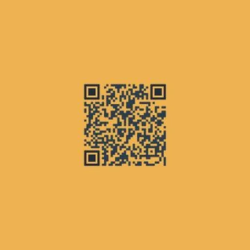 Qr code icon, vector illustration Stock Illustration