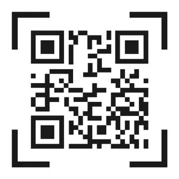 QR code icon vector isolated on white background. Digital information sign Stock Illustration
