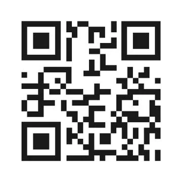 QR code icon vector isolated on white background. Digital information sign イラスト素材