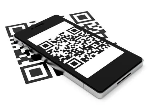 The QR code Illustration