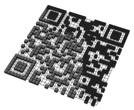 The QR code Stock Illustration