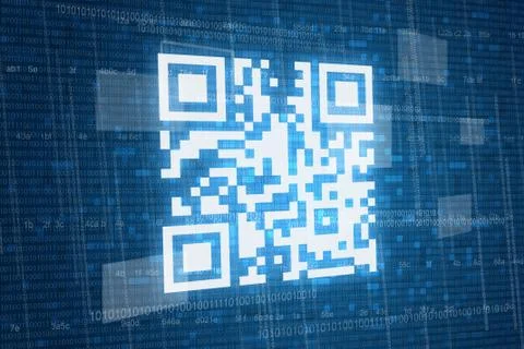 Qr code Illustrazione stock