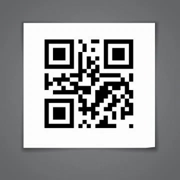 QR CODE 스톡 일러스트