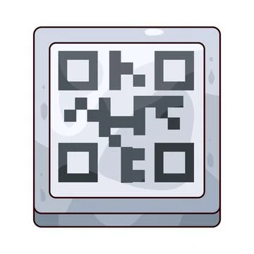 QR Code illustration Stock Illustration