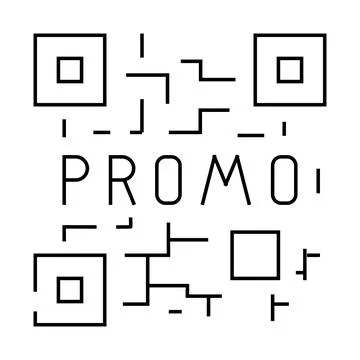 Qr code line icon vector illustration Stock Illustration