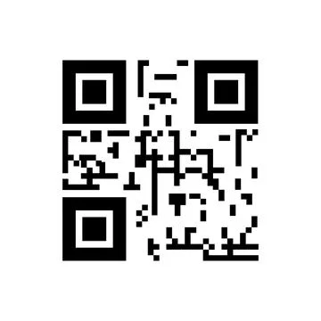 Qr code outline icon. Symbol, logo illustration for mobile concept and web Stock-Illustration
