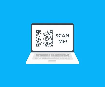 Qr code for payment, e-wallet, web, mobile app vector design and illustration. Illustrazione stock