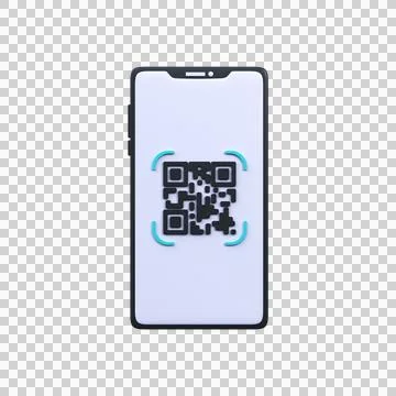 Qr code for payment. QR code scan to smartphone. 스톡 일러스트